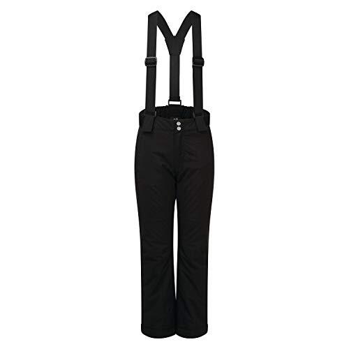 Dare 2b Outmove II Waterproof Breathable Taped Seams Reflective Detail Warm Touch Lining Pant Pantalones de esquí, Infantil, Negro, 13 Años