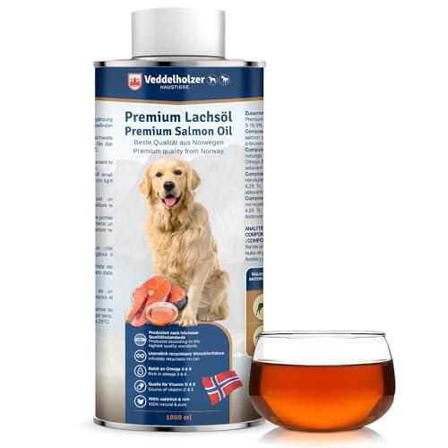 Aceite de Salmón Veddelholzer para Perros: Salud y Nutrición Natural