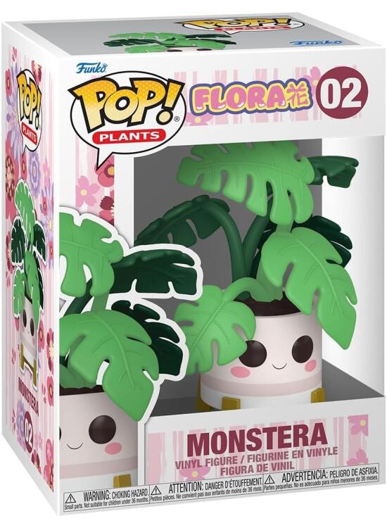 Funko Pop! Home: Kawaii Rose Monstera Plant - Figura de Vinilo Coleccionable - Idea de Regalo - Mercancia Oficial - Juguetes para Niños y Adultos Fans - Muñeco para Coleccionistas