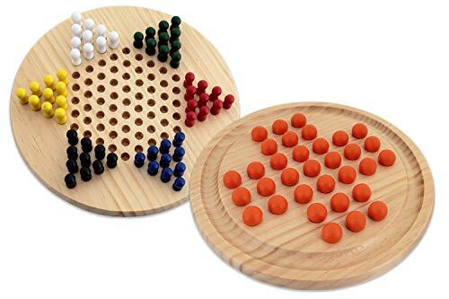 El Clásico Renovado: Análisis del Tablero de Madera 2 en 1 para Estrategia y Solitario