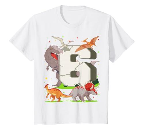 Camiseta de Dinosaurios para el Sexto Cumpleaños: Guía de Compra