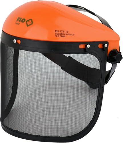 Protección Facial YATO con Rejilla Metálica: Seguridad y Visibilidad en Jardinería