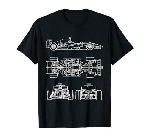 Pasión por la máxima categoría: Descubre la camiseta Blueprint Racing Car Formula