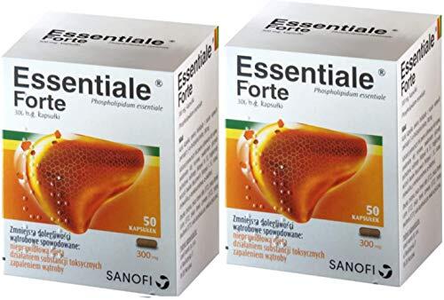ESSENTIALE Forte, 300 mg 100 Cápsulas Regeneración Hígado y Limpieza de toxinas, SIN OGM