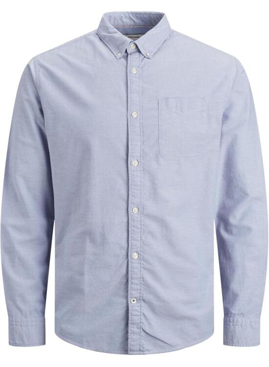Jack & Jones Jjeoxford Shirt L/S S21 Noos, Camisa Hombre