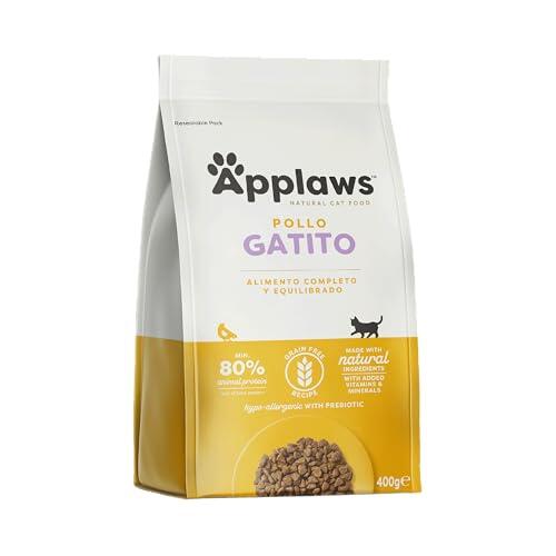 Pienso seco para Gatitos Applaws Complete Natural sin Cereales, con Pollo - 400 g