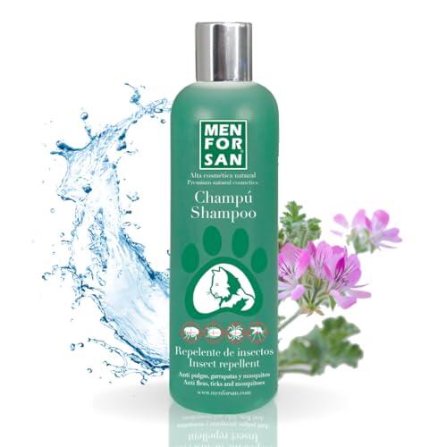 Menforsan | Champú repelente de insectos y pulgas con citronela para gatos 300ml