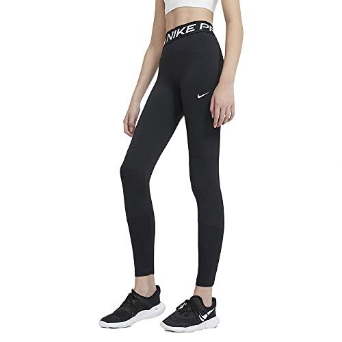 NIKE Np Tght, Leggings Niñas, Black/(white), 10 Años
