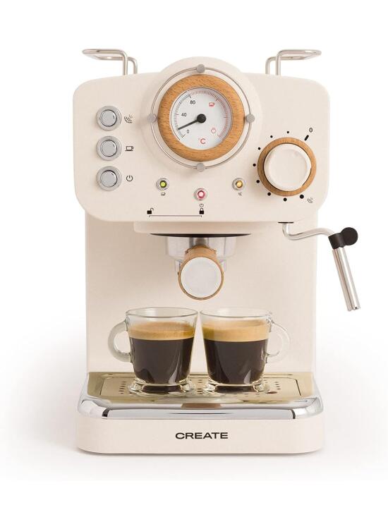 Café con Estilo Retro: Análisis de una Cafetera Espresso Semiautomática