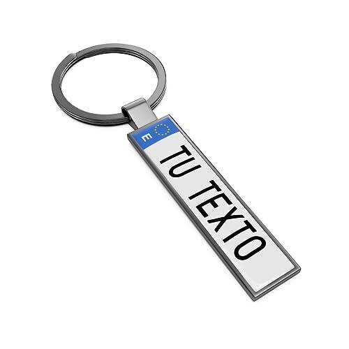 Llavero de matrícula personalizado: Diseño, resistencia y utilidad en un solo accesorio