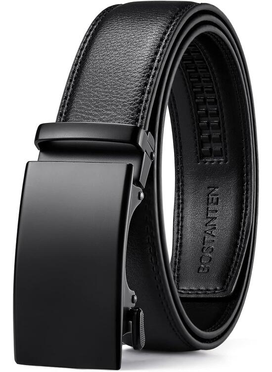 Cinturón de cuero con hebilla automática: Un accesorio versátil para el hombre moderno