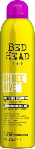 TIGI Bad Head Oh Bee Hive Champú en Seco para Conseguir Volumen, Acabado Mate, 238 ml