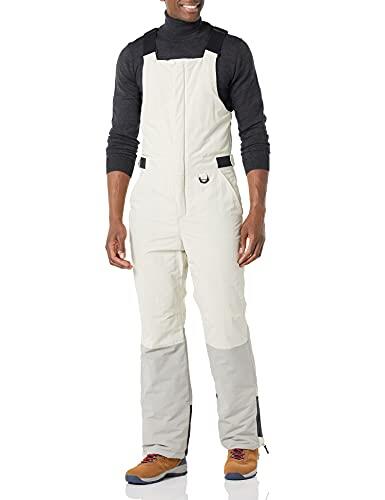 Amazon Essentials Mono de Nieve Aislante y Resistente a la Lluvia y Nieve Hombre, Gris Marfil Bloque de Color, M