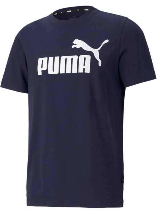 PUMA ESS Logo tee Camiseta de Deporte Hombre (Pack de 1)
