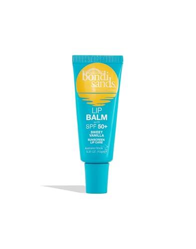 Bondi Sands - Bálsamo labial SPF 50+ Vainilla dulce - bálsamo labial hidratante con SPF 50 para una protección solar completa, 10 g