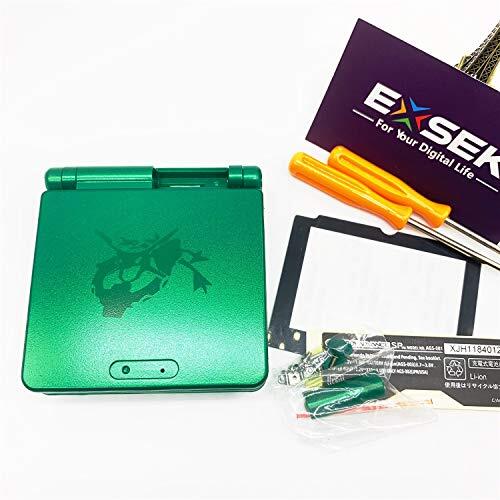 EXSEK Full Parts - Carcasa de repuesto para Gameboy Advance GBA SP (SP Ray)