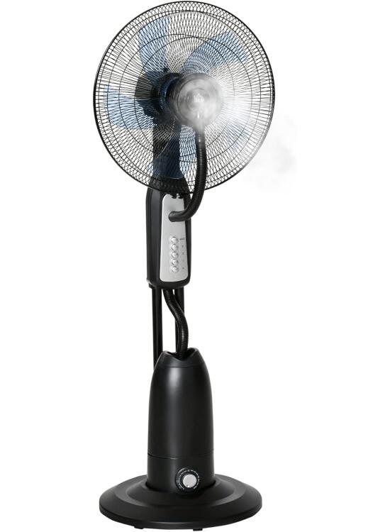 Frescor Inteligente para tu Hogar: Análisis del Ventilador Nebulizador HOMCOM