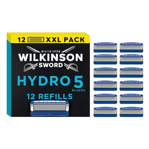 Wilkinson Sword Hydro 5 Skin Protect Regular - Cuchillas de afeitar para hombre, paquete de 10+2, 12 unidades