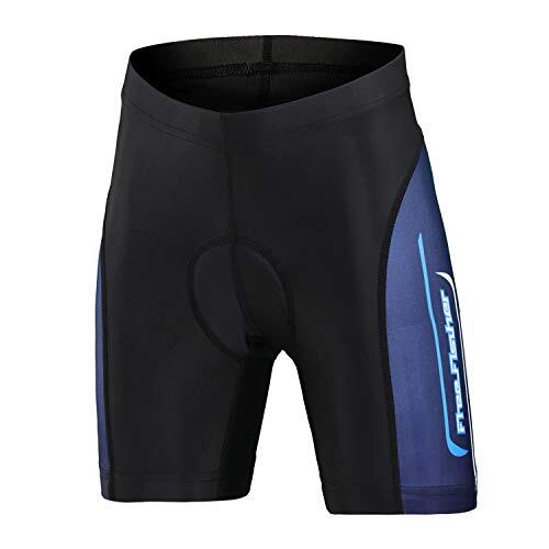 L PATTERN Pantalones Cortos de Ciclismo para Niños Niñas Pantalones de Bicicleta Cortos con 3D Gel Acolchado para Deportes al Aire Libre,Gérmenes (Pantalones Cortos),14-16 años