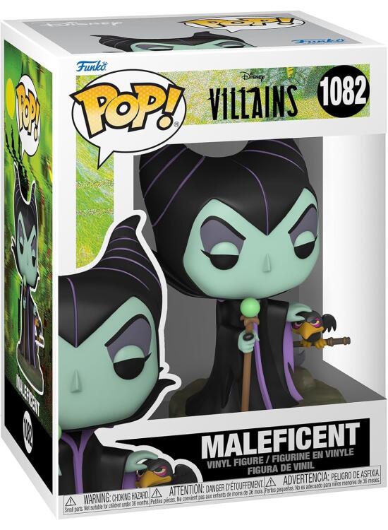 Funko Pop! Disney: Villains - Maleficent - Disney Villains - Figura de Vinilo Coleccionable - Idea de Regalo- Mercancia Oficial - Juguetes para Niños y Adultos - Movies Fans