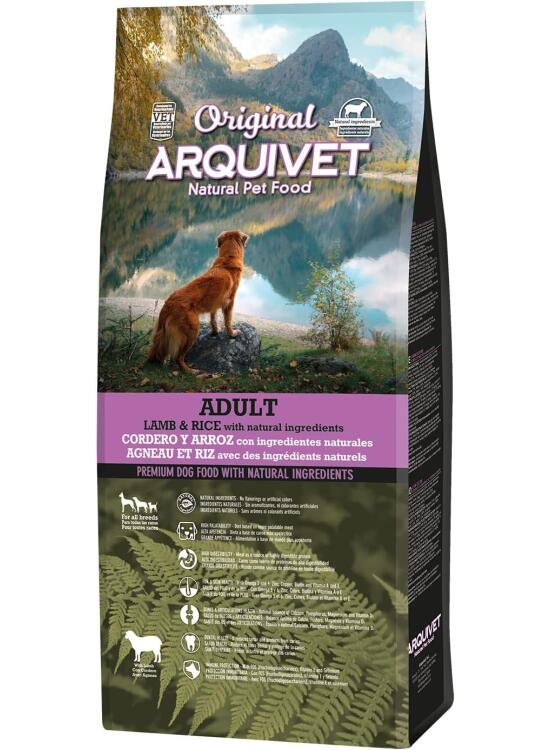 Arquivet Original Adult - Pienso para Perros Adultos - Cordero y Arroz - 12 kg