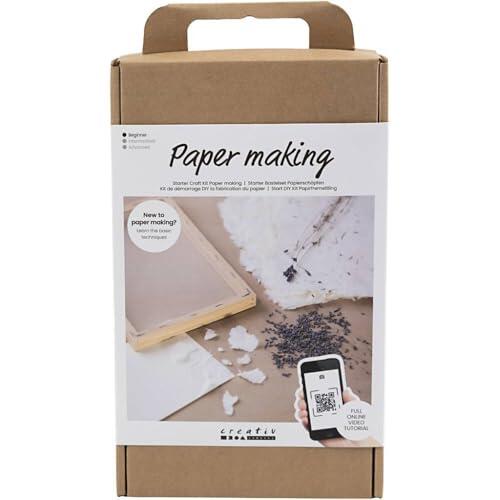 Creativ Kit de manualidades para principiantes para la fabricación de papel, 1 paquete