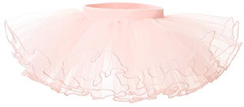 Bezioner Falda de Tutú para Niña Tutu Tul Falda Disfraz para Ballet Danza Fiestas de Cosplay Rosa S 3-5 Años