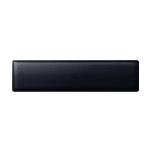 Razer Reposamuñecas ergonómico (Tenkeyless) - Para teclados tenkeyless con un cojín de espuma de cuero artificial con memoria (pies de goma antideslizantes, diseño ergonómico) Negro