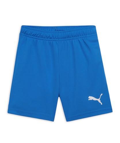 Puma teamRISE Short Jr, Pantalón Corto Unisex Bebé, Multicolor (Electric Blue Lemonade/White), 11-12 años