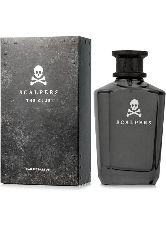 Scalpers The Club, Eau de Parfum para Hombre, Fragancia Aromática Amaderada, 125 ml con Vaporizador