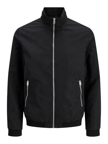 Jack & Jones Cazadora para Hombre, Negro (Black Black), L
