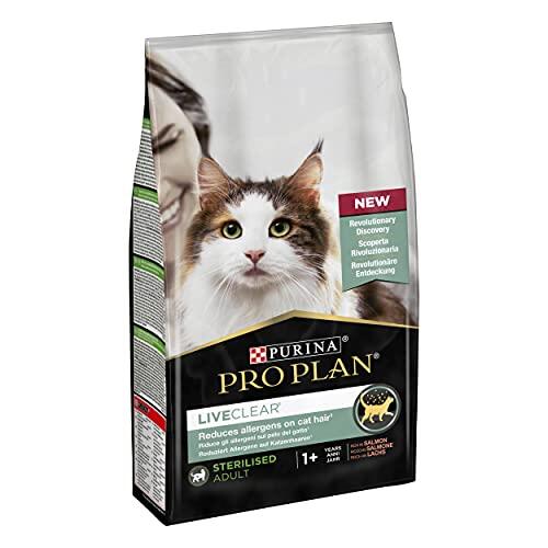 Purina PRO PLAN LiveClear Sterilised Adult | 1,4 kg | Alimento Completo para Gatos | con salmón
