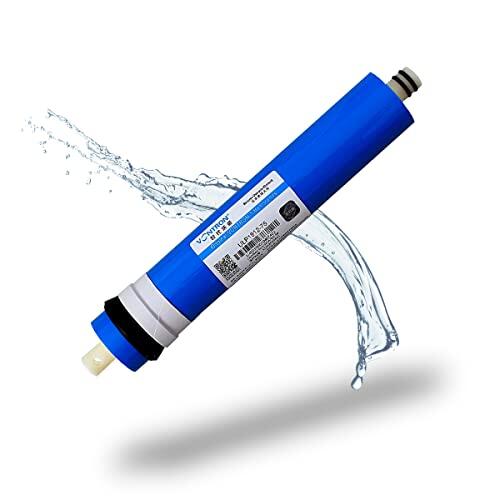 Membrana Vontron Ideal para Osmosis Inversa - 75GPD - Especial para Eliminar Sales Inorgánicas, Metales Pesados, Materia Orgánica y Materiales Químicos - Nature Water Professionals