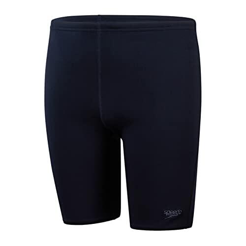 Speedo Niño Traje de baño Jammer Eco Endurance+ | Entrenamiento | Resistente al Cloro | Secado rápido | Tejido elástico | Material Reciclado | Ajuste cómodo True Navy 13-14