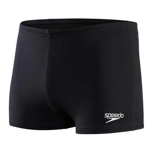 Speedo Hombre Traje de baño aquashort Eco Endurance+ | Resistente al Cloro | Tejido Reciclado | Fitness de natación | Entrenamiento | Vacaciones Black 34