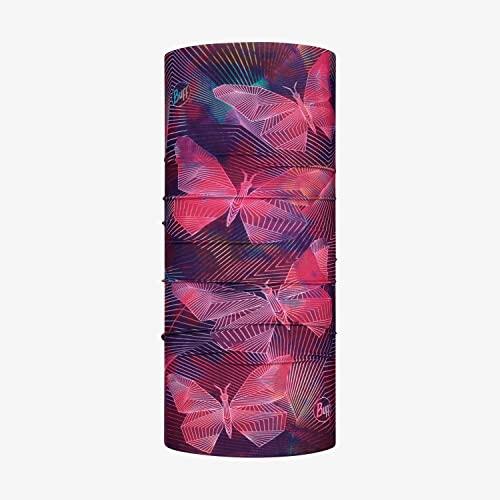 Buff Braga de cuello, Original EcoStretch, Niño Niña, Lilac, Talla unica, Bufanda, Tubular, Multifuncion, Cuello y Cabeza, Correr, Caminar, Senderismo, Sostenible, Ligera