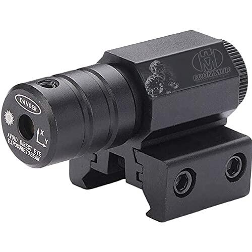 Visor/Puntero Rojo con Picatinny para Pistolas de Aire comprimido y balines o de Airsoft (Uso Deportivo)