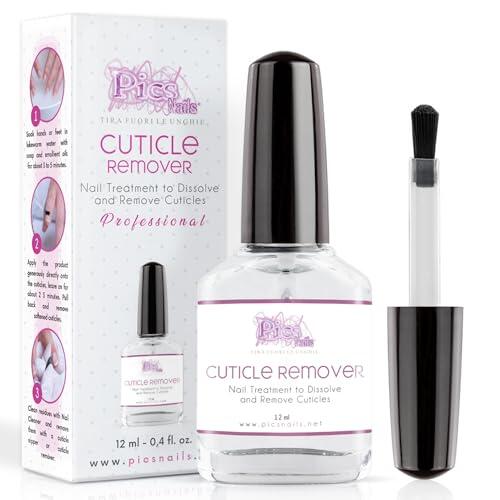 Removedor de cutículas profesional para manos y pies 12 ml - Disuelve y quitacuticulas el tratamiento de cutículas para uñas de manos y pies