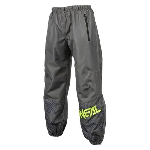 O'NEAL | Pantalones de Lluvia para MTB DH Downhill FR Freeride | Material de Tacto Suave, Impermeable | Pantalones de Lluvia Shore V.22 para Hombres | Amarillo neón para Adultos | Talla M
