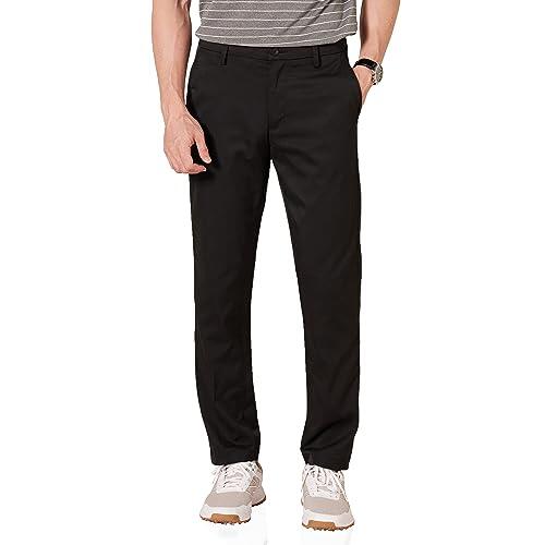 Amazon Essentials Pantalón de Golf elástico Ajustado para Hombre, Negro, 42 de Ancho x 30 de Largo