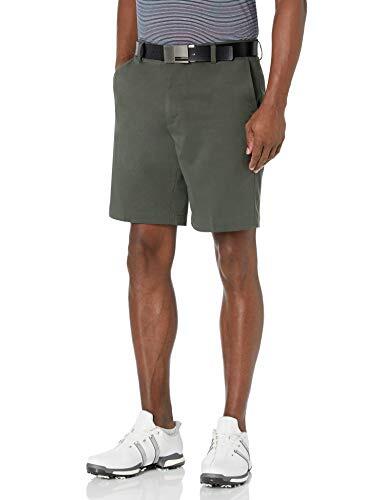 Amazon Essentials Pantalones Cortos Elásticos de Golf de Corte Clásico (Disponible en Tallas Grandes y para Personas Altas) Hombre, Verde Oliva, 36W