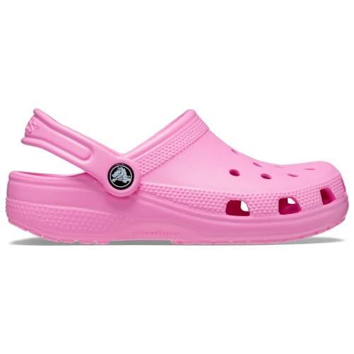 Crocs Classic Clog K Zuecos Unisex niños, Taffy Pink, 34/35 EU