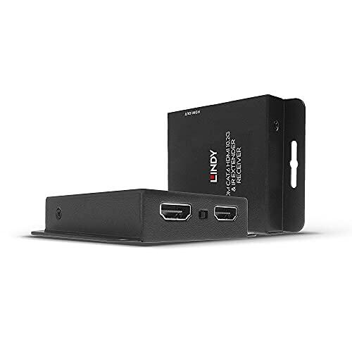 LINDY 38208 - Extensor de Infrarrojos (70 m, Cat. 6, HDMI, 10,2 G, con PoC y Loop out)