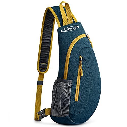 G4Free - Bolsa para el pecho con bolsillos para mujer, hombres, niños, Azul oscuro, S, Tabletas