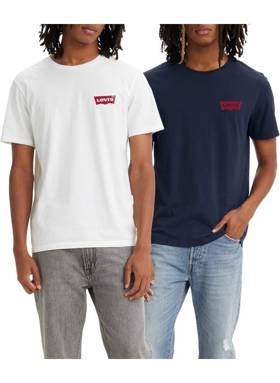 Levi's 2-Pack Crewneck Graphic Tee Camiseta Hombre