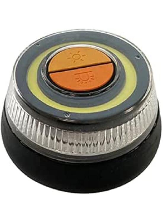 PRENDELUZ Luz de emergencia 360º con linterna, batería recargable, función SOS, ideal para vehículos y situaciones de emergencia.