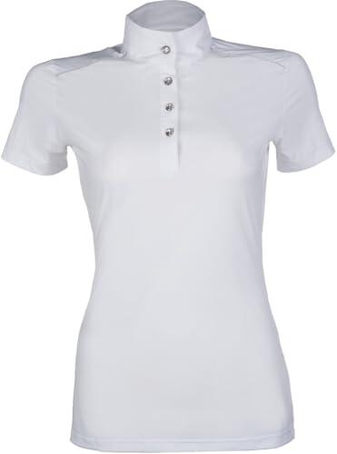 HKM Premium Polo de Concurso, Blanco, S para Mujer