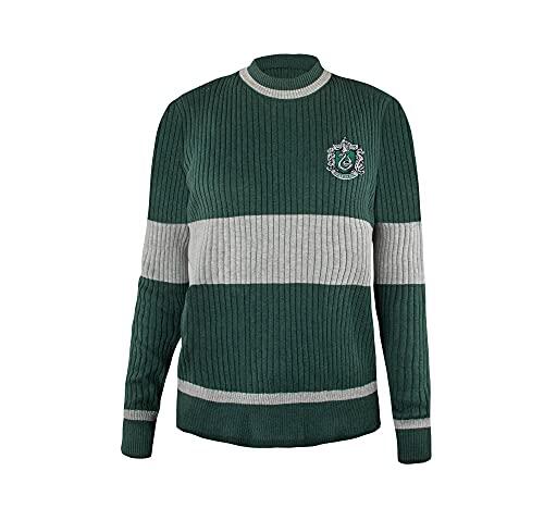Cinereplicas Harry Potter - Suéter de Quidditch Slytherin - S - Para personalizar - Licencia Oficial
