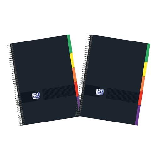 Optimiza tu organización con el pack de cuadernos Oxford Black N'Colours A4+