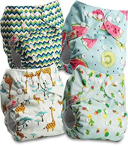 Guía completa sobre los pañales de tela reutilizables Littles & Bloomz FLP2-0401